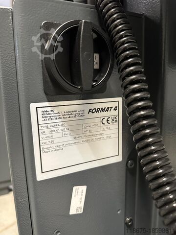 Plattenaufteilsäge Felder Format4 Kappa 450