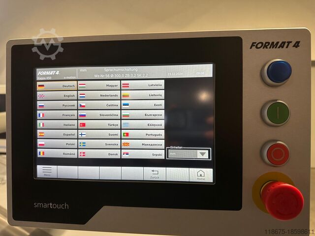 Plattenaufteilsäge Felder Format4 Kappa 450