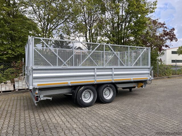 Kippanhänger Möslein TTD 14  5,70 m  14 t Tandem- Kipper Tieflader 5,70 m lang, Breite Reifen-- Neufahrzeug --