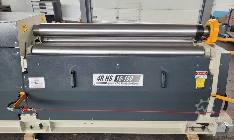 Blechrundbiegemaschine - 4 Walzen HESSE by SAHINLER 4R HS 25-260