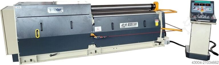 Blechrundbiegemaschine - 4 Walzen HESSE by SAHINLER 4R HS 15-150
