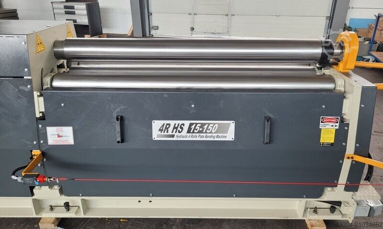 Blechrundbiegemaschine - 4 Walzen HESSE by SAHINLER 4R HS 15-150