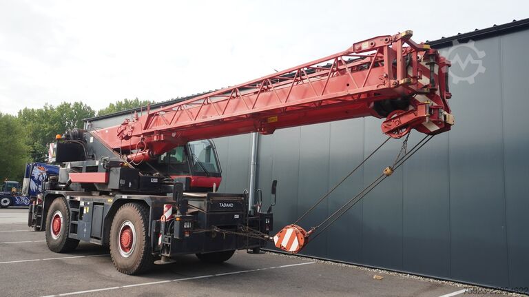Crane truck TADANO-FAUN GR-300EX WITH JIB 4X4X4 ROUGH TERRAIN CRANE