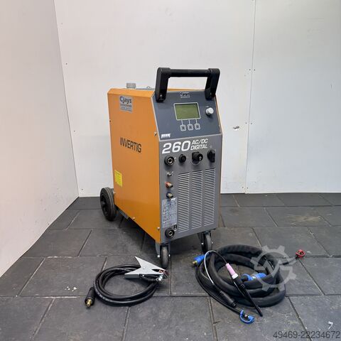 ACDC Wig Schweissgerät Rehm Rehm Invertig 260 ACDC Digital