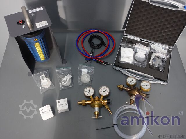 Analysis table spectrometer with OXSAS 2.7 Thermo Fisher Scientific ARL easySpark Metallanalysator, Software