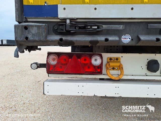 Open semitrailer with tarp Schmitz Cargobull Curtainsider Mega