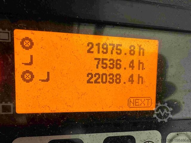 Electric 3-wheel forklift Toyota 8FBE15T - TRIPLEX 4,3 m