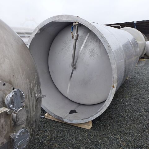 11100 Liter Behälter aus V4A / gefertigt nach DIN6618 Gross Apparatebau 9011