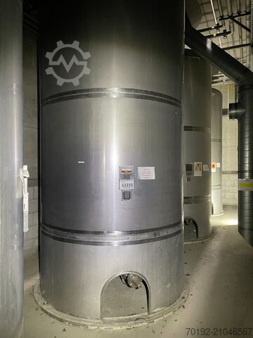 11100 Liter Behälter aus V4A / gefertigt nach DIN6618 Gross Apparatebau 9011