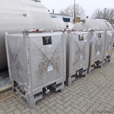 950 Liter Container aus V2A  9003