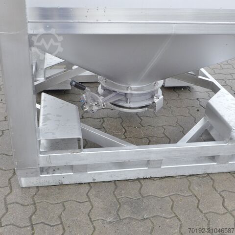 2000 Liter Schüttgutcontainer aus V2A Thielmann (UCON) 8989