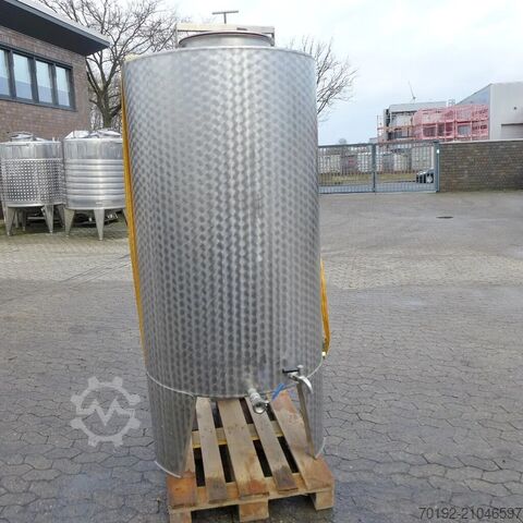 1000 Liter Behälter aus V2A  8988