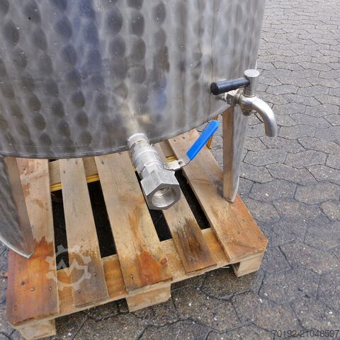 1000 Liter Behälter aus V2A  8988