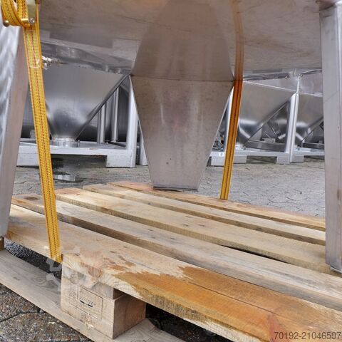 1000 Liter Behälter aus V2A  8988