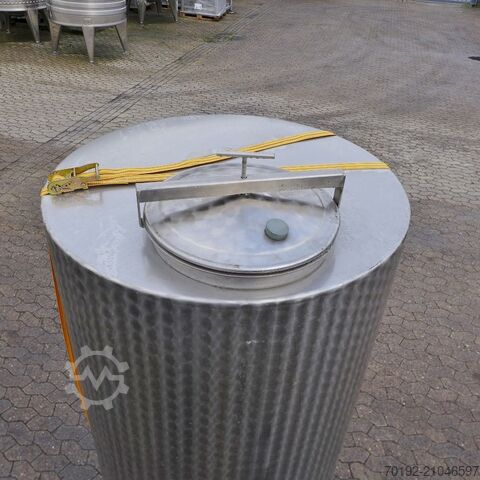 1000 Liter Behälter aus V2A  8988