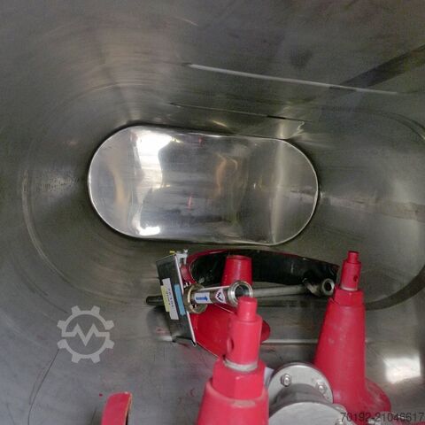 2400 Liter Behälter aus V2A  8897