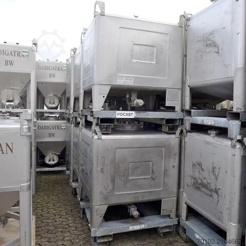 1030 Liter IBC Container aus V2A  8928