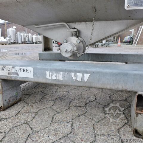 1000 Liter IBC Container aus V2A  8907