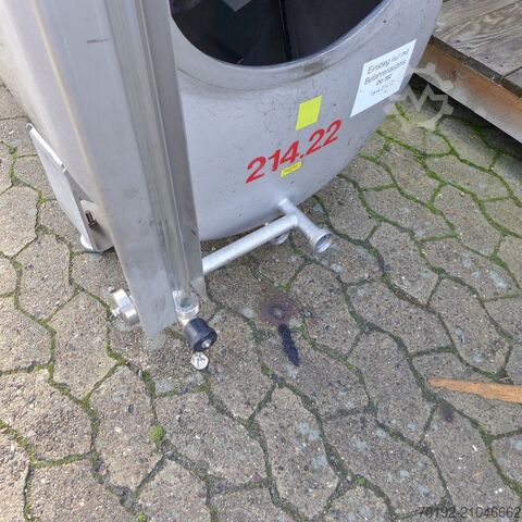 2440 Liter Behälter aus V2A  8895