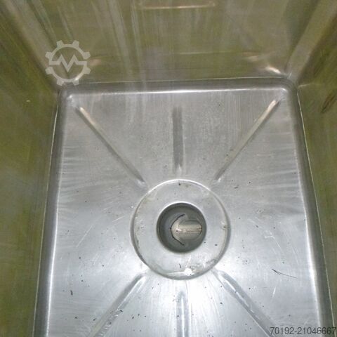 1000 Liter IBC Container aus V2A Umformtechnik Hausach (UCON) 8877