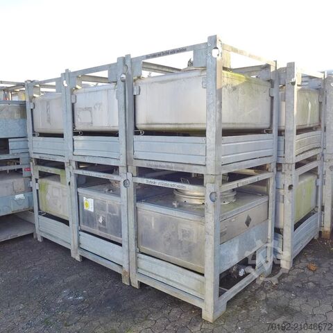 500 Liter IBC Container aus V2A  8876