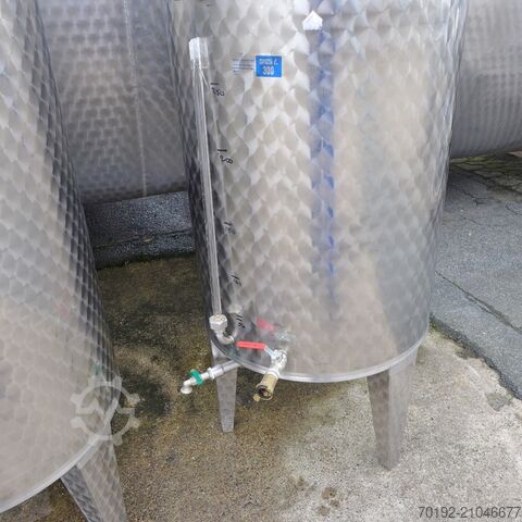 300 Liter Behälter aus V2A  8858