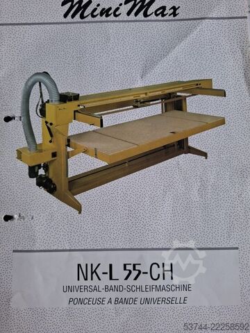 Long belt grinder Mini Max NK-L 55-CH