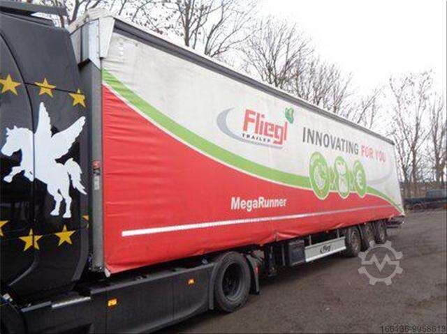 Pritsche/Plane Fliegl SDS 350 MegaRunner