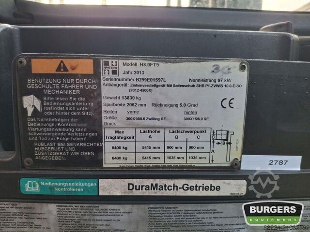 Gabelstapler Hyster H8.0FT-9