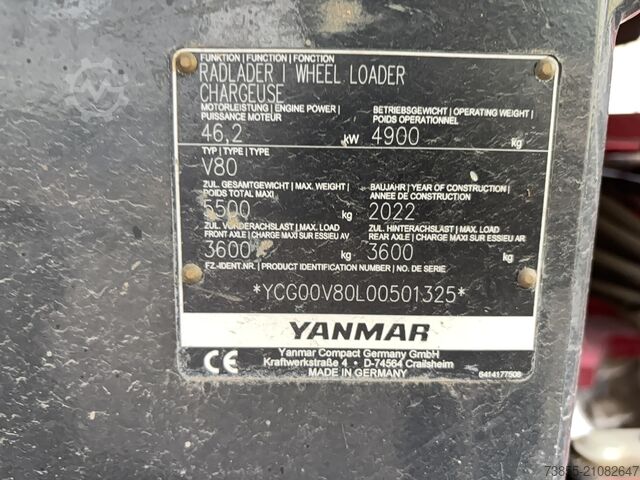 Radlader Yanmar V80