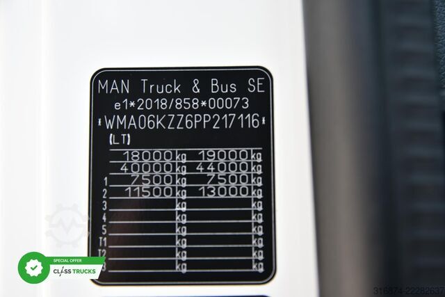 Standard tractor unit MAN TGX 18.510 GX