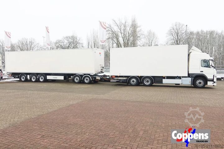Koffer Krone SD Trailer + Stuuras + Dhollandia laadklep 2000...