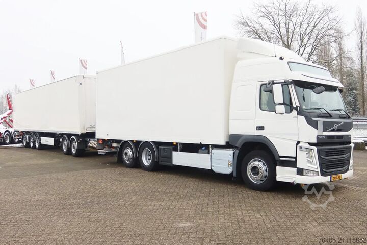 Koffer Krone SD Trailer + Stuuras + Dhollandia laadklep 2000...