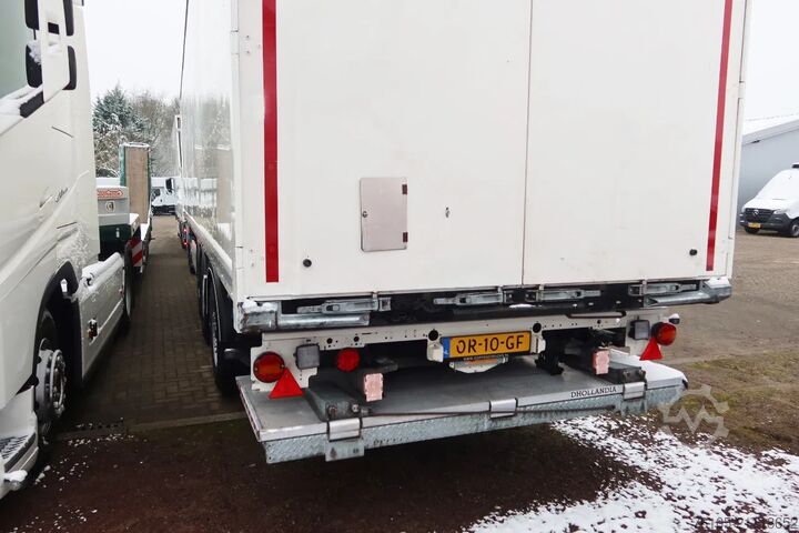 Koffer Krone SD Trailer + Stuuras + Dhollandia laadklep 2000...