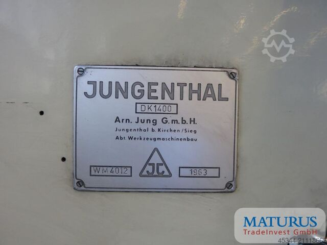Karusselldrehmaschine Jungenthal DK 1400