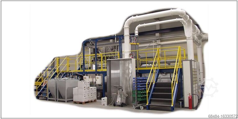 Powder coating + heating furnaces WAGNER SUPERTECH Spraybooth Type 16.000