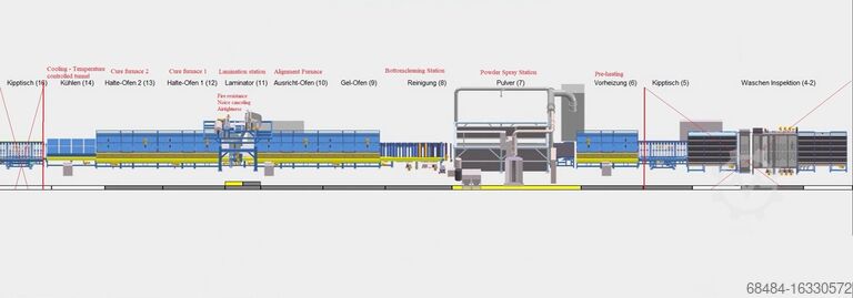 Powder coating + heating furnaces WAGNER SUPERTECH Spraybooth Type 16.000