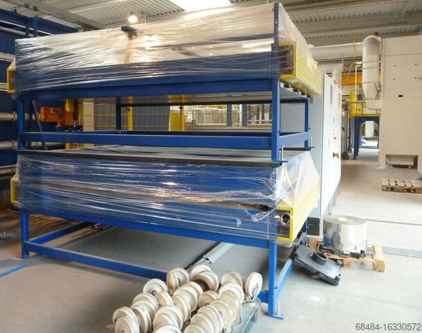 Powder coating + heating furnaces WAGNER SUPERTECH Spraybooth  Type 16.000