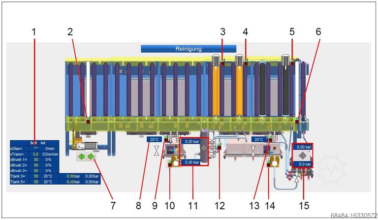 Powder coating + heating furnaces WAGNER SUPERTECH Spraybooth Type 16.000
