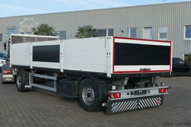 Open trailer Wilken A18-4-3, Verzinkt, Luftfederung,Baustoffe