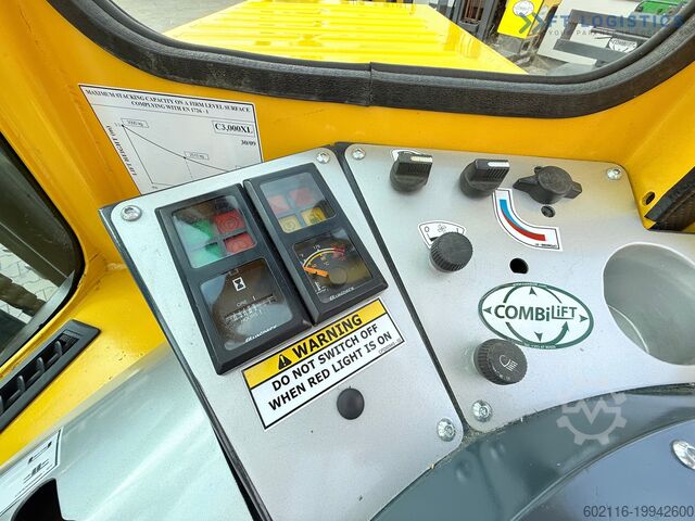 4-way forklift truck Combilift C3000XL / GAS / DUPLEX 3200 / FREE LIFT