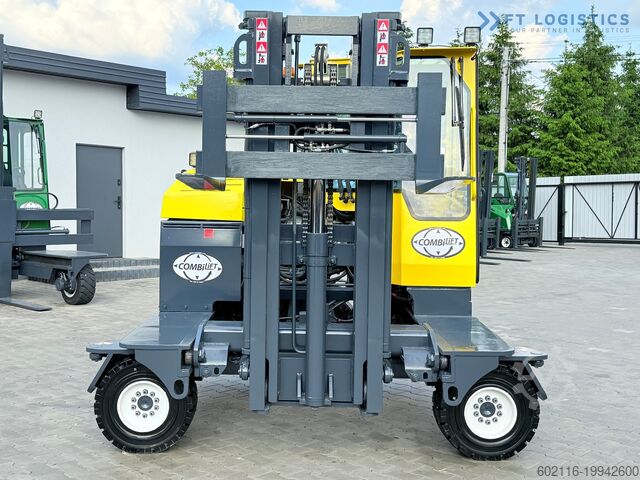 4-way forklift truck Combilift C3000XL / GAS / DUPLEX 3200 / FREE LIFT