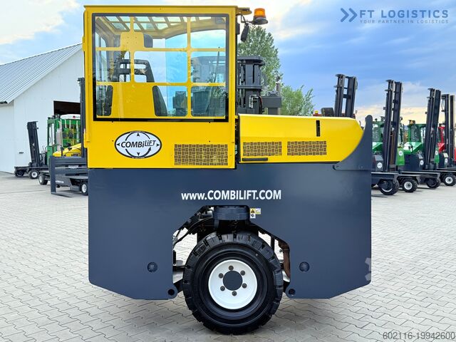 4-way forklift truck Combilift C3000XL / GAS / DUPLEX 3200 / FREE LIFT
