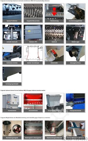 Crushing plant muetek MRZ 630 - 18,5 kW
