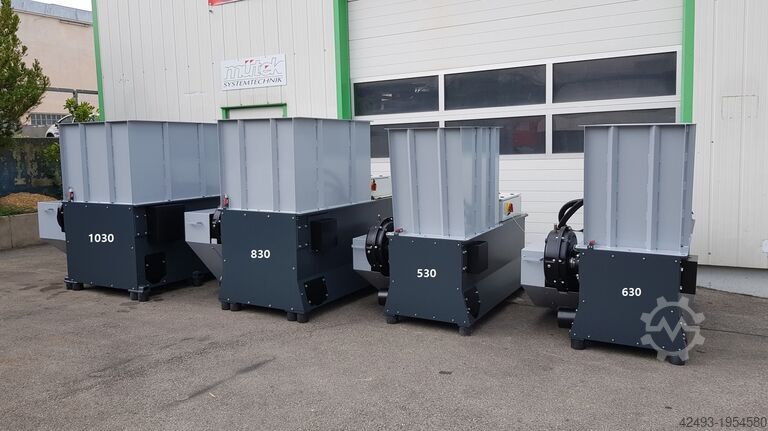 Zerkleinerungsanlage muetek MRZ 630 - 18,5 kW