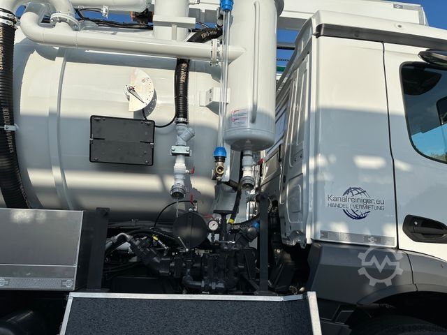Vacuum tank truck MERCEDES-BENZ MB ACTROS 2546 6x2/ Kroll ADR Sauger, K 1,0 - 13