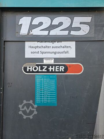 Plattensäge Holz-Her 1225