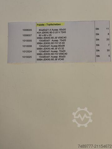 Schleifscheiben / Schleifstifte Diverse 