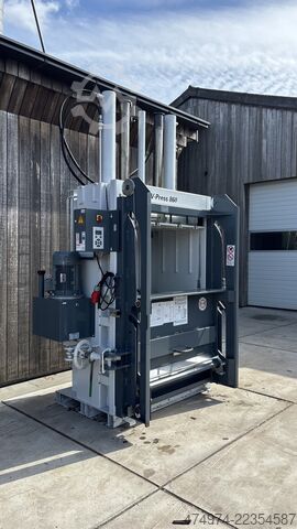 Bale press, waste compactor, waste processing HSM V-Press 860