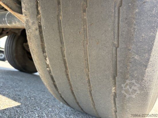 Tipper semitrailer MENCI MENCI KASTENMULDE SL740R,  GETREIDESCHIEBER, LIFTACHSE